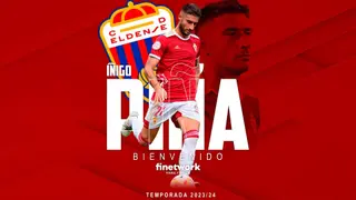 Íñigo Piña, nuevo fichaje del Eldense. FOTO: CD Eldense