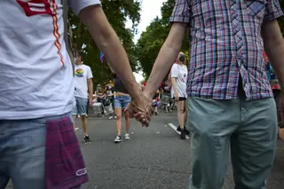 Manifestación del Orgullo LGTBI. EP. Archivo.