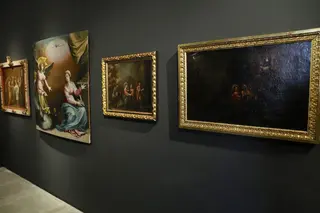 Imágenes de la exposición 'Sagrada Familia'