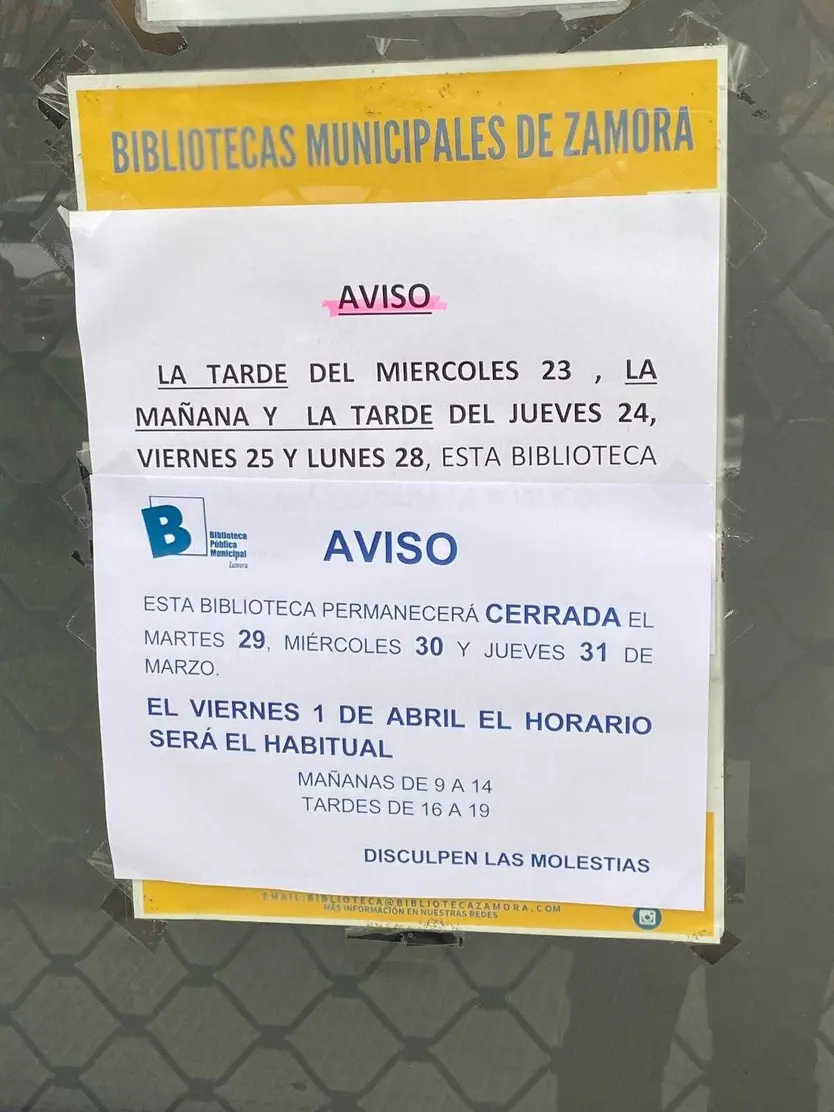 La Biblioteca Municipal de La Candelaria cerrada por falta de personal