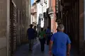 Turistas por las calles de Zamora. Archivo.