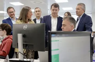 Mañueco destaca el “potencial, talento y medios” de la comunidad para atraer empresas “punteras” y crear “empleos de calidad”. ICAL.