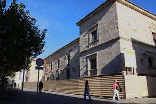 Imagen de las obras del Parador de Zamora
