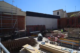 Imagen de las obras del Museo de Semana Santa 