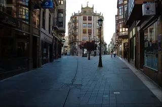 Vista de García Casado desde la Plaza Mayor
