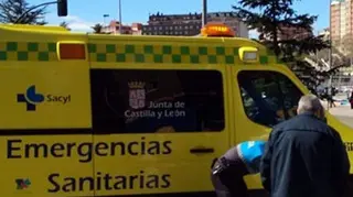 Ambulancia policia accidente