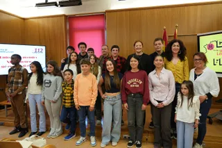 Premiados en el concurso escolar del 1-1-2