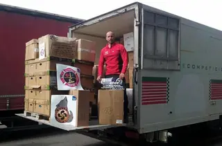Los bomberos zamoranos ya están en Serbia con el material de ayuda para los refugiados