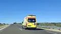 Ambulancia en la autovía