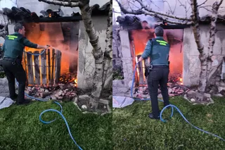 Imagen del incendio