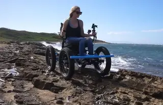 Silla de ruedas todoterreno