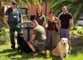 Chiko, uno de los perros del servicio de la Guardia Civil, ha puesto fin a su etapa operativa