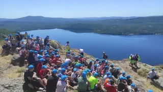 Imágenes de los participantes en el campamento frente al Lago de Sanabria | De campamento por Puebla
