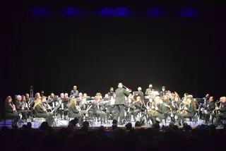 La Banda Nacor Blanco en un concierto