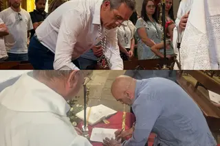 Antonio Pedrero y Pablo Alonso revalidan la confianza de sus cofradías