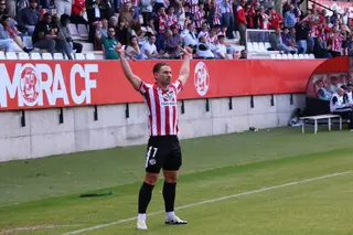 Kike Márquez celebra el gol | SOFÍA REVENGA