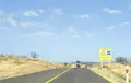 Una señal de aviso de paso de fauna. ARCHIVO