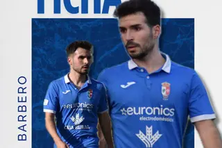 El centrocampista zamorano Sergio Barbero