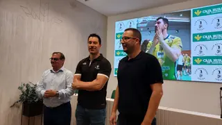 Jortos durante la rueda de prensa