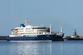 El crucero MV Hondius frente a las costas de Tenerife a principios de mayo | EP
