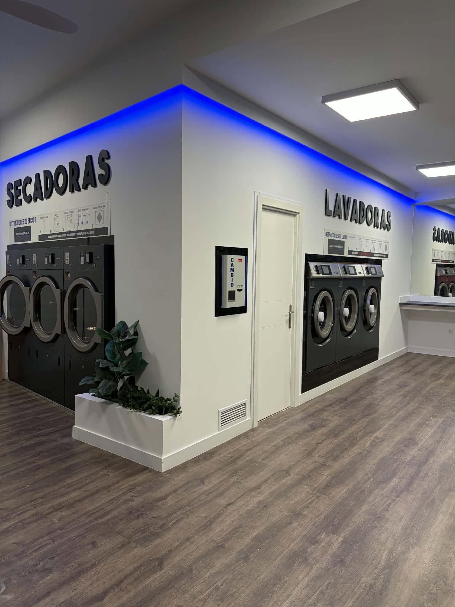 Imagen De La Zona De Lavadoras