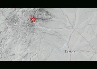 Terremoto en Trefacio. Foto IGN