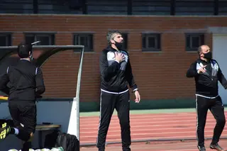 Nacho Merino, tras la victoria fuera de casa: "Ahora somos capaces de seguir en el partido y remontar"
