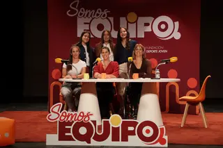 Eva Barrios inspira a la juventud zamorana en el programa #SOMOSEQUIPO