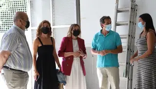 Visita de la consejera de Educación