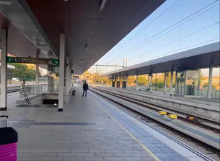 Estación de tren de Zamora. Archivo