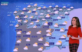 Piden incluir la Región Leonesa y el norte de Portugal en el cuadrante noroeste de El Tiempo de La 1 de TVE