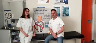Un equipo de enfermeras y enfermeros de Zamora integrados en el grupo “Sin Tabaco”