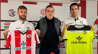 Jordan y Pau Torres en su presentación