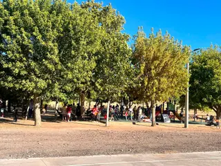 Inauguración del parque que lleva el nombre de Hugo en Torres del Carrizal