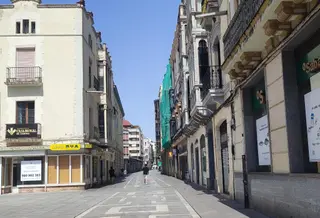 Sol y calor en Zamora. Ola de calor en agosto. Cielos despejados