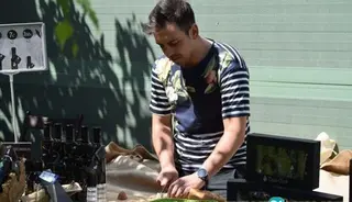 Puesto de artesanía