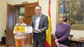 Ángel Blanco tras a reunión de la Mesa de Trata