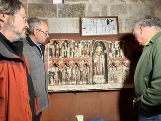 Restauración en la iglesia de San Ildefonso