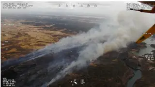 Imagen del incendio