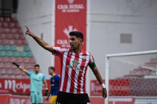 Carlos Ramos en un partido esta temporada en el Ruta de la Plata.Zamora CF.