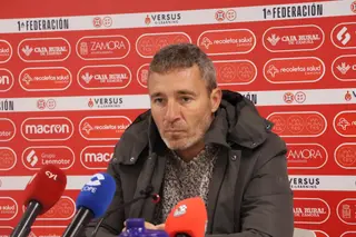 Óscar Cano, en rueda de prensa. | Carlos G. Rodríguez