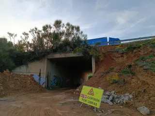 Desprendimiento autovía A-52 Zamora