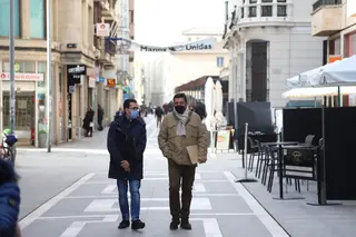 Zamoranos pasean por Santa Clara
