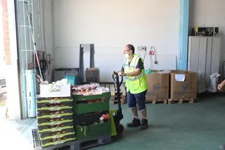 Banco de alimentos. Archivo