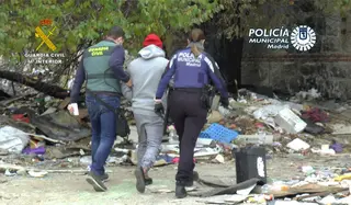 Una de las detenciones de la operación