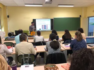 Imagen del curso de formación para profesorado