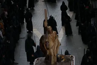 Procesión de Jesús Nazareno Foto: Víctor Garrido
