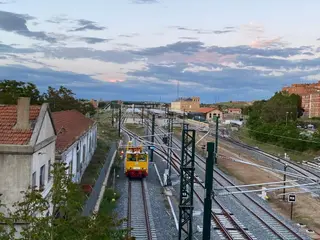 Tren estacion adif pruebas vias