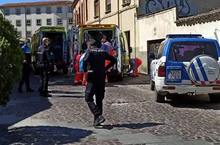 Herida una mujer tras caerse de un muro en Zamora capital