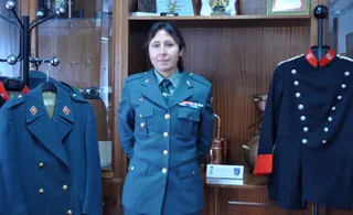 Isabel Álvarez, guardia civil responsable del equipo de violencia de género de la compañía de Zamora